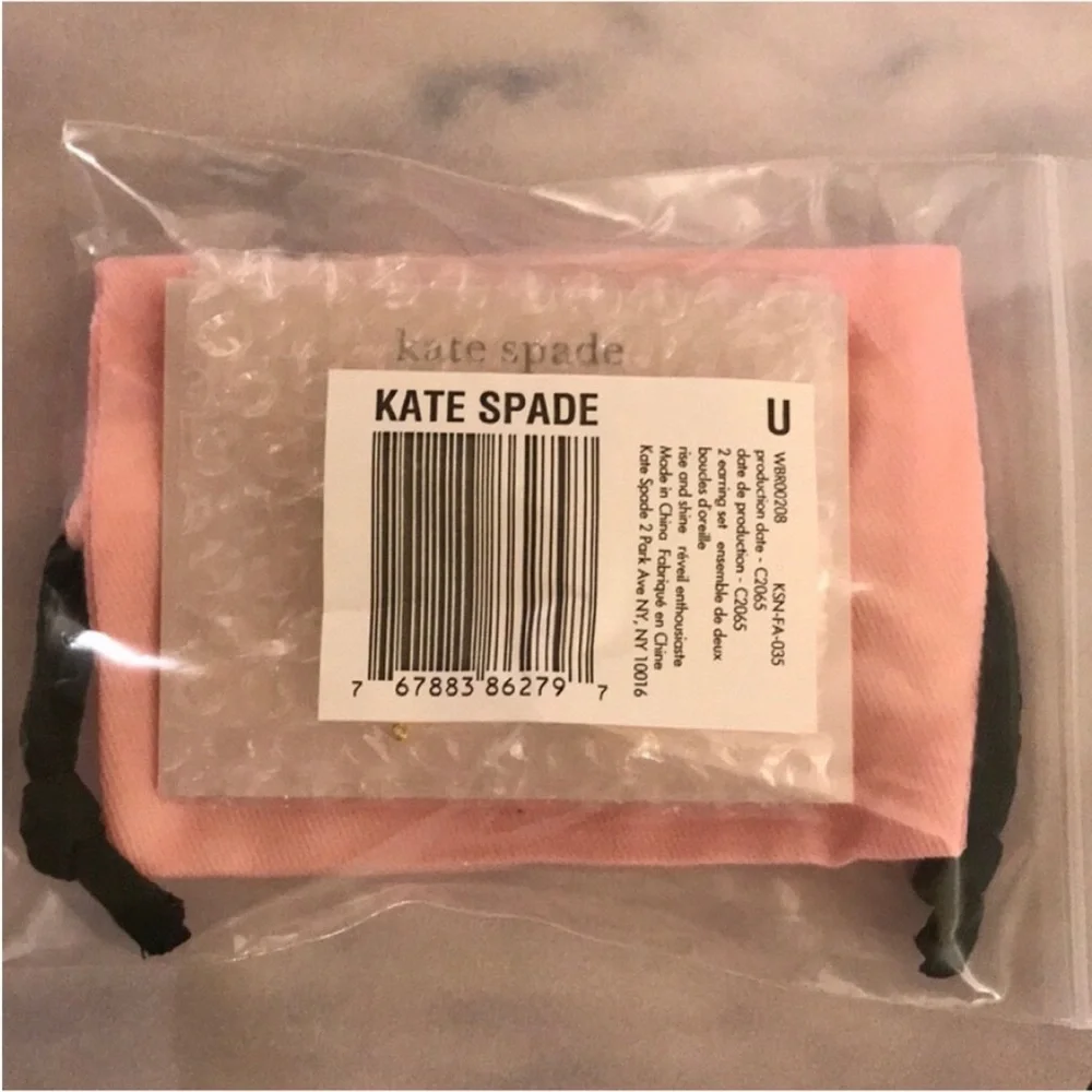 Kate Spade New York Rise and Shine 2-Stud Set, Cubic Zirconia & Glass Pearl - Picture 13 of 13